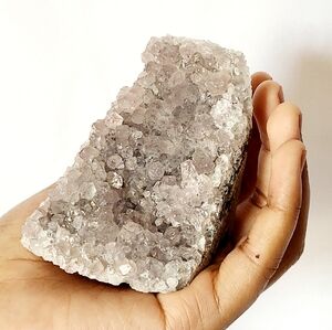 Amethyst Crystal Cluster with Large Flat Base Geode